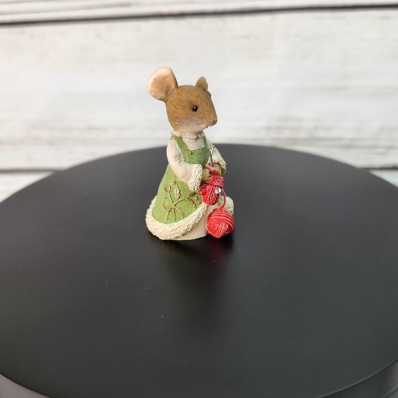 Vintage Enesco "Tails With Heart" Priscilla's Mouse Tales Collection - Picture 2 of 7